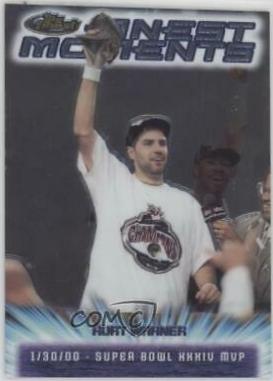 Kurt Warner #FM12 Football Cards 2000 Topps Finest Moments