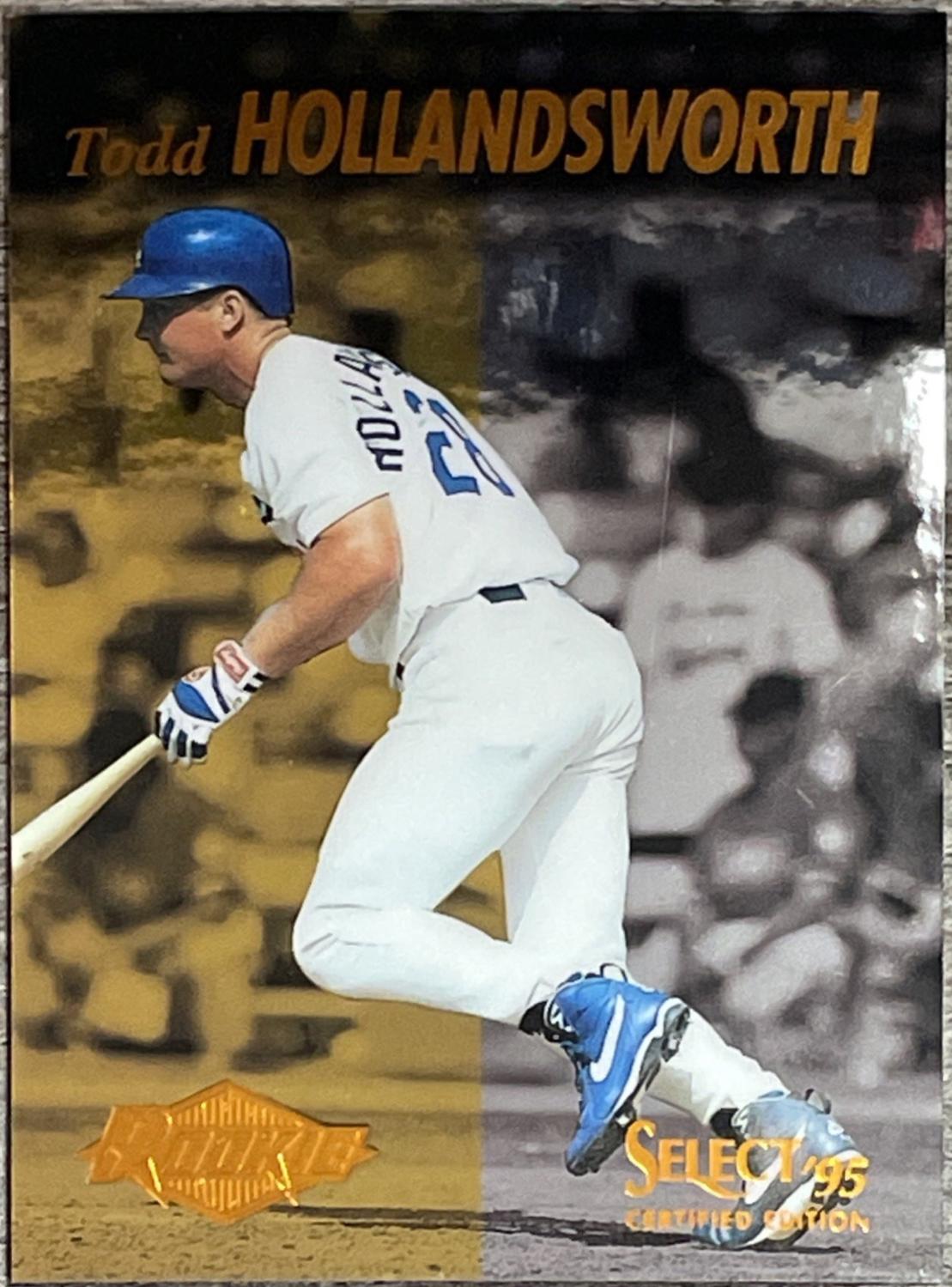 Todd Hollandsworth #120 1995 Select Certified Baseball
