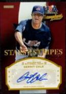Gerrit Cole #GER Baseball Cards 2013 Panini Select