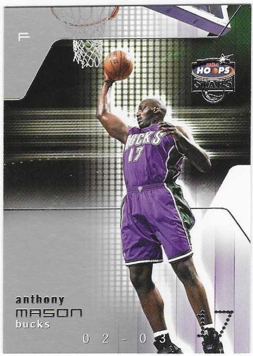 Anthony Mason #58 2002-03 Hoops Stars Basketball