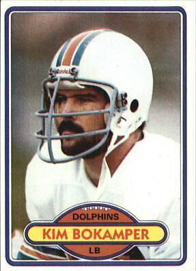 Kim Bokamper #361 Football Cards 1980 Topps