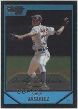 Sendy Vasquez #BC105 Baseball Cards 2007 Bowman Chrome Prospects