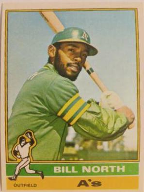 Bill North #33 Baseball Cards 1976 O Pee Chee