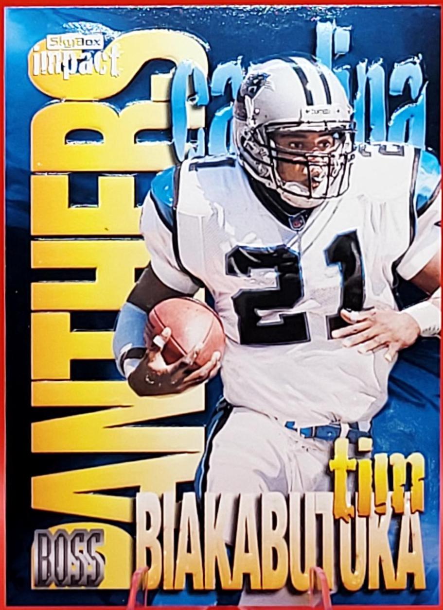 Tim Biakabutuka #3 1997 Skybox Impact Boss Football