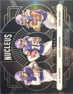 Aaron Jones / J.J. McCarthy / Justin Jefferson