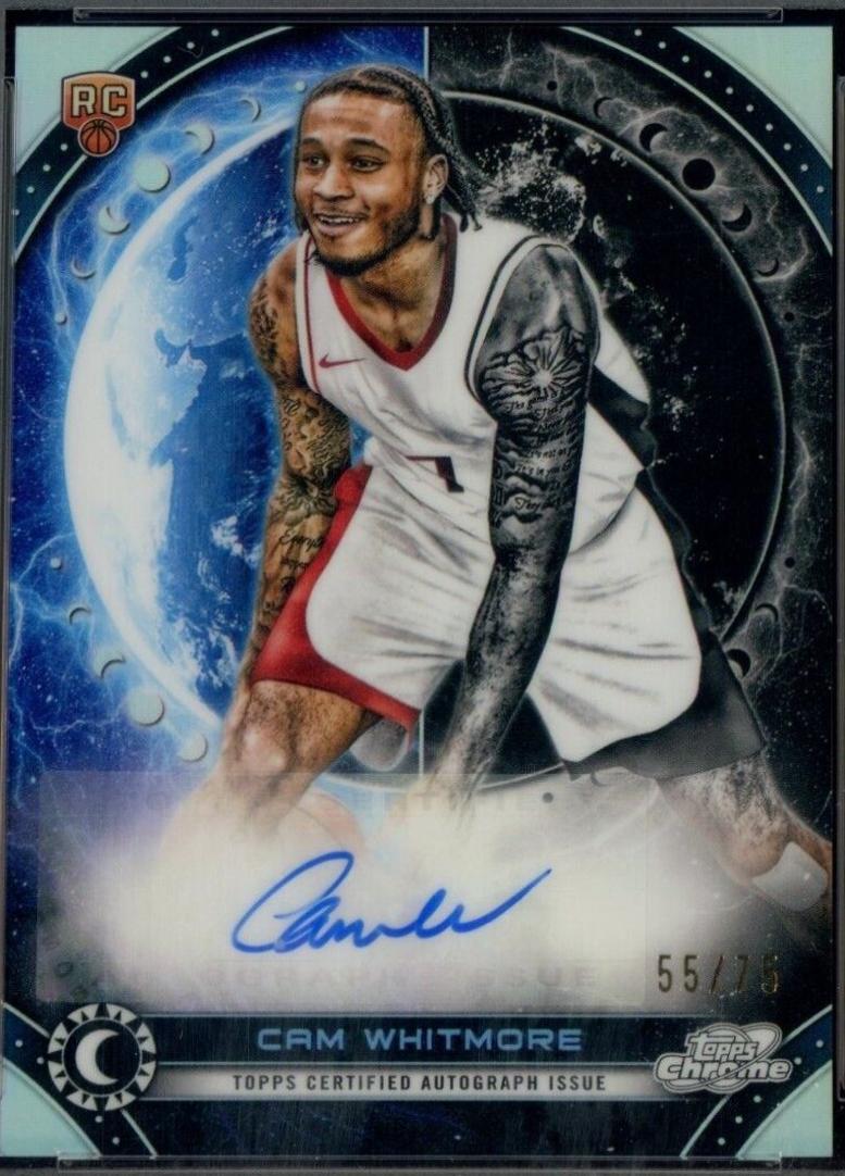 Cam Whitmore #ERA-CW Basketball Cards 2023 Topps Cosmic Chrome Equinox Autograph Refractor