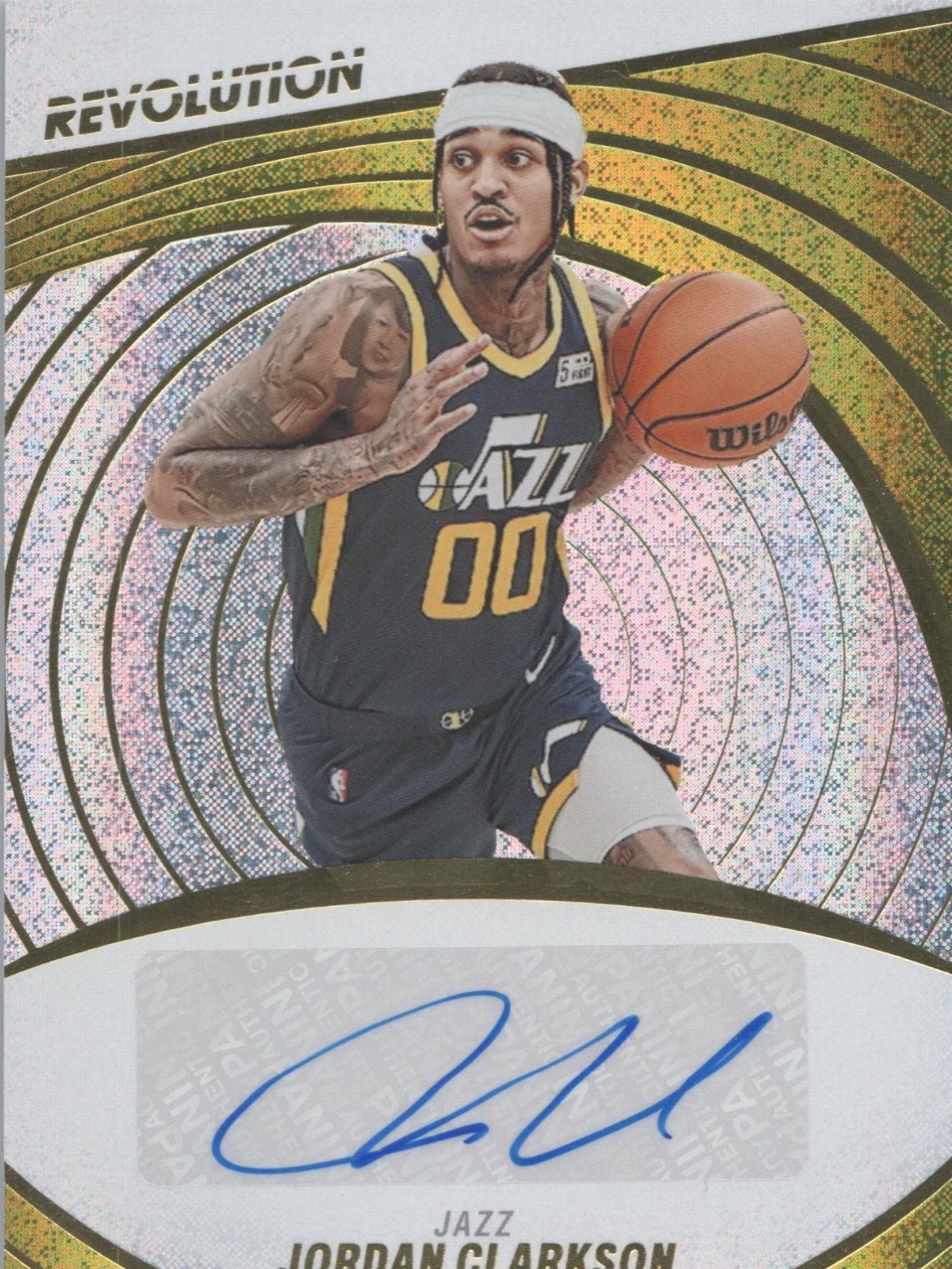 Jordan Clarkson #A-JCK 2022-23 Panini Revolution Basketball Autographs