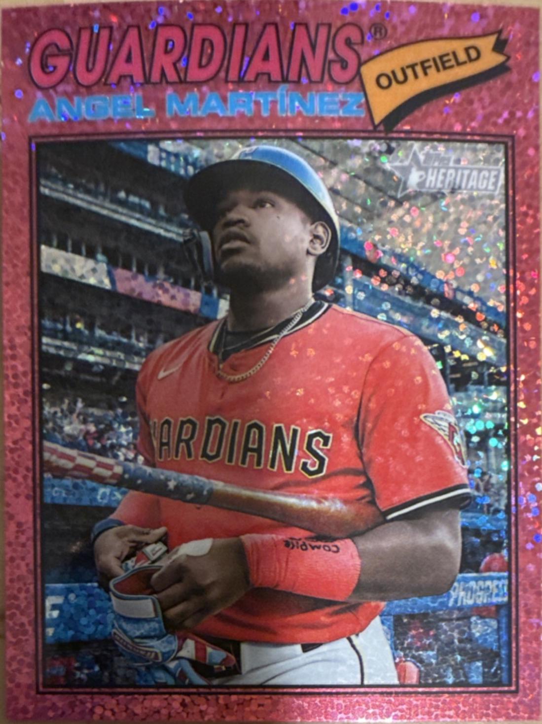 Angel Martinez [Pink Sparkle Chrome] #177