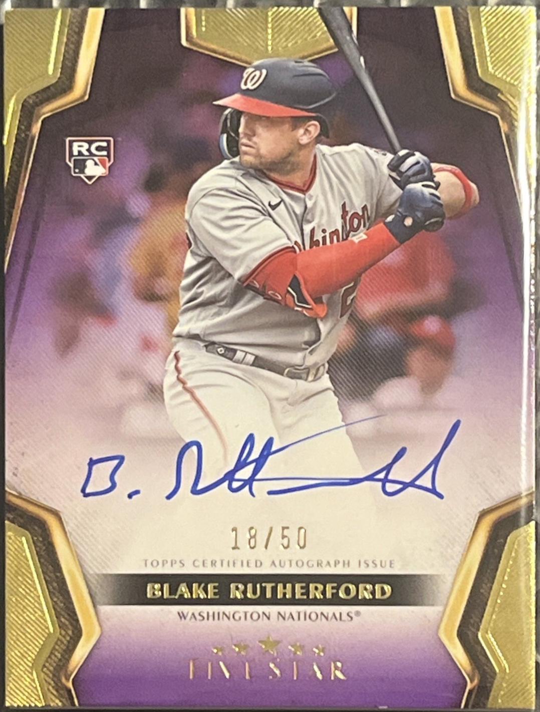 Blake Rutherford  [Purple] #FSA-BR
