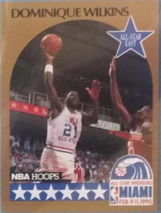 Jacques Dominique Wilkins #12 Basketball Cards 1990 Hoops