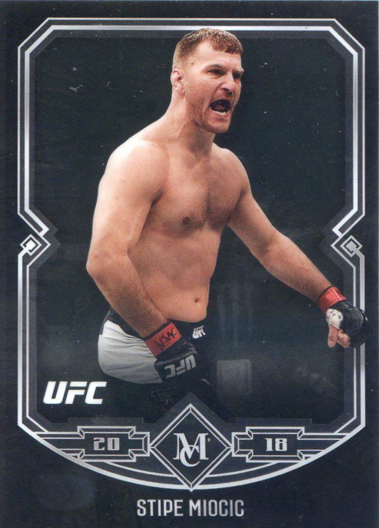 Stipe Miocic #UFCM-SM Ufc Cards 2018 Topps UFC Chrome Museum Collection
