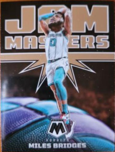 Miles Bridges #10 Basketball Cards 2021 Panini Mosaic Jam Masters