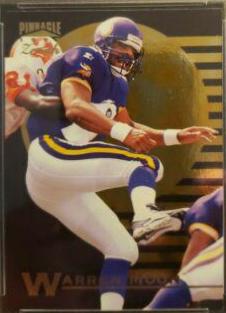 Warren Moon #6 Football Cards 1997 Zenith