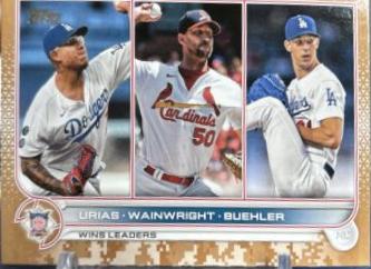 Urias / Wainwright / Buehler [Memorial Day Camo] #105