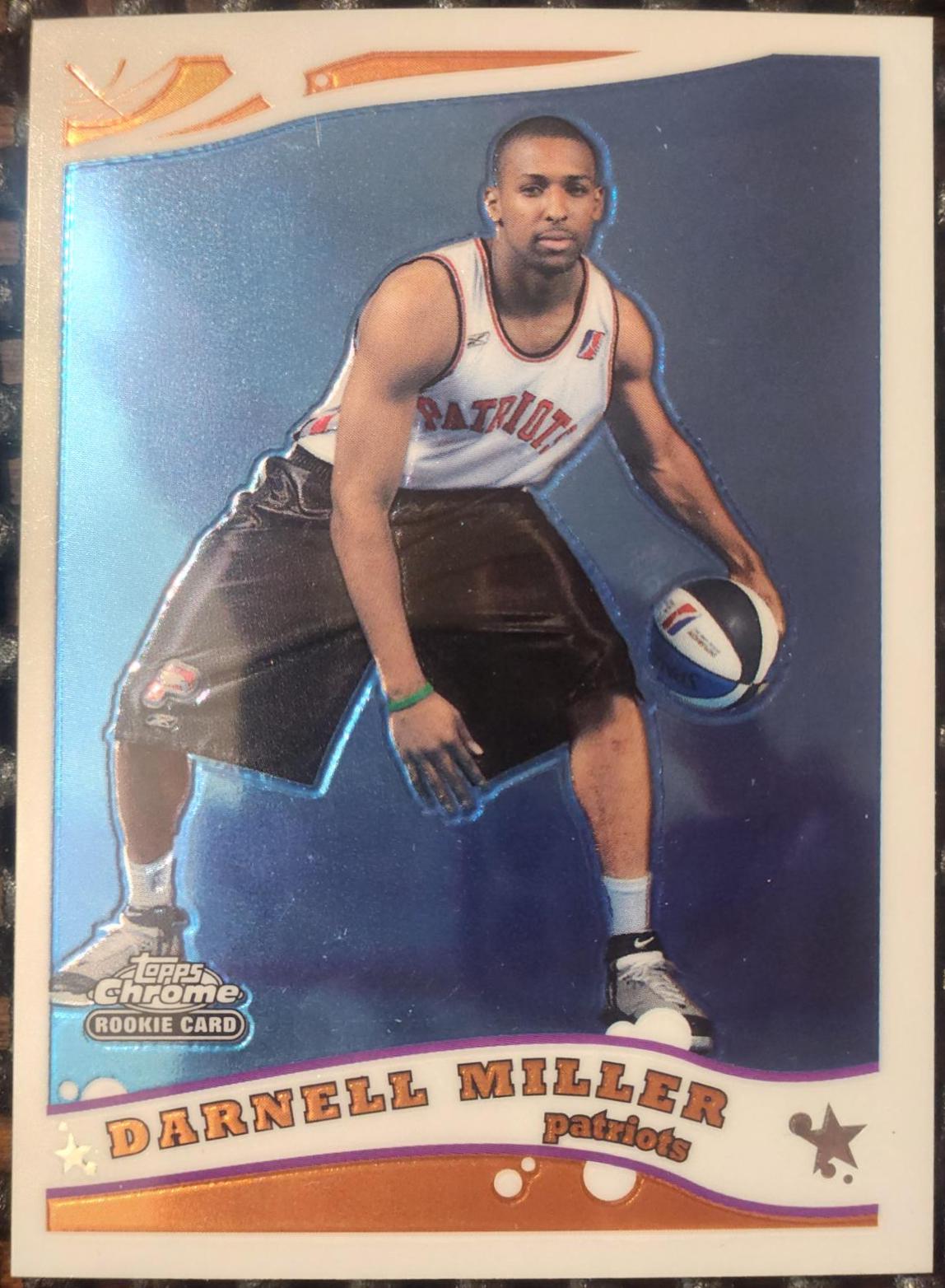 Darnell Miller #224 Basketball Cards 2005 Topps Chrome