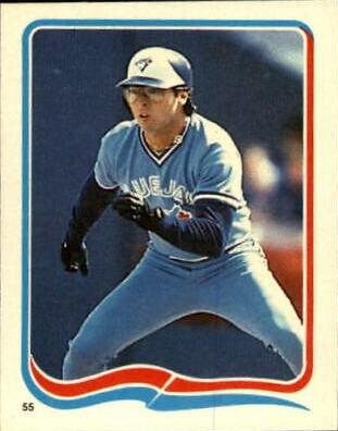 Dave Collins #55 Baseball Cards 1985 Fleer Star Stickers