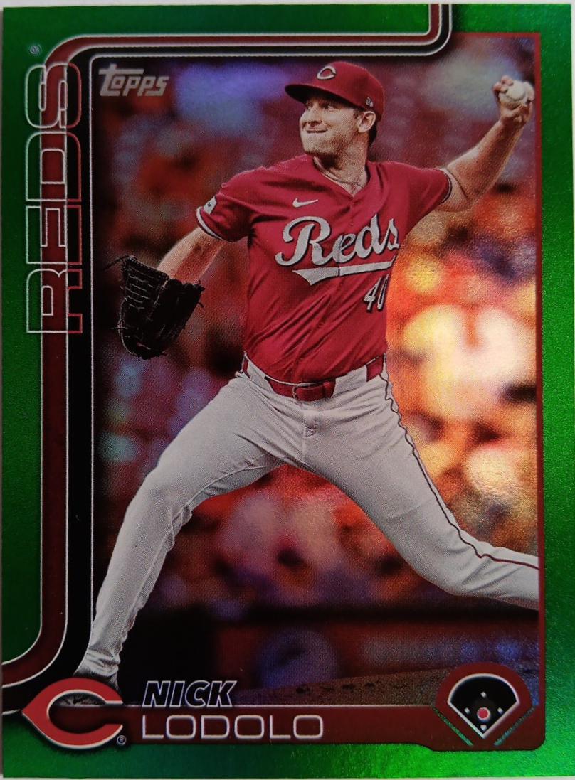 Nick Lodolo [Green Foil] (2025 Topps)