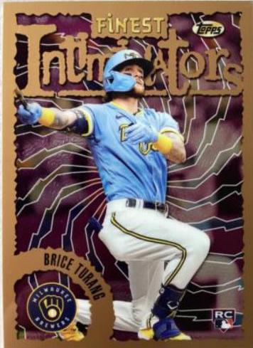 Brice Turang #5 Baseball Cards 2023 Topps Finest Flashbacks
