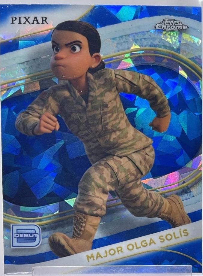Major Olga Solis [Sapphire Refractor] #136