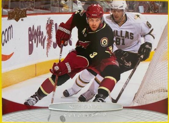 Keith Yandle #54 Hockey Cards 2011 Upper Deck