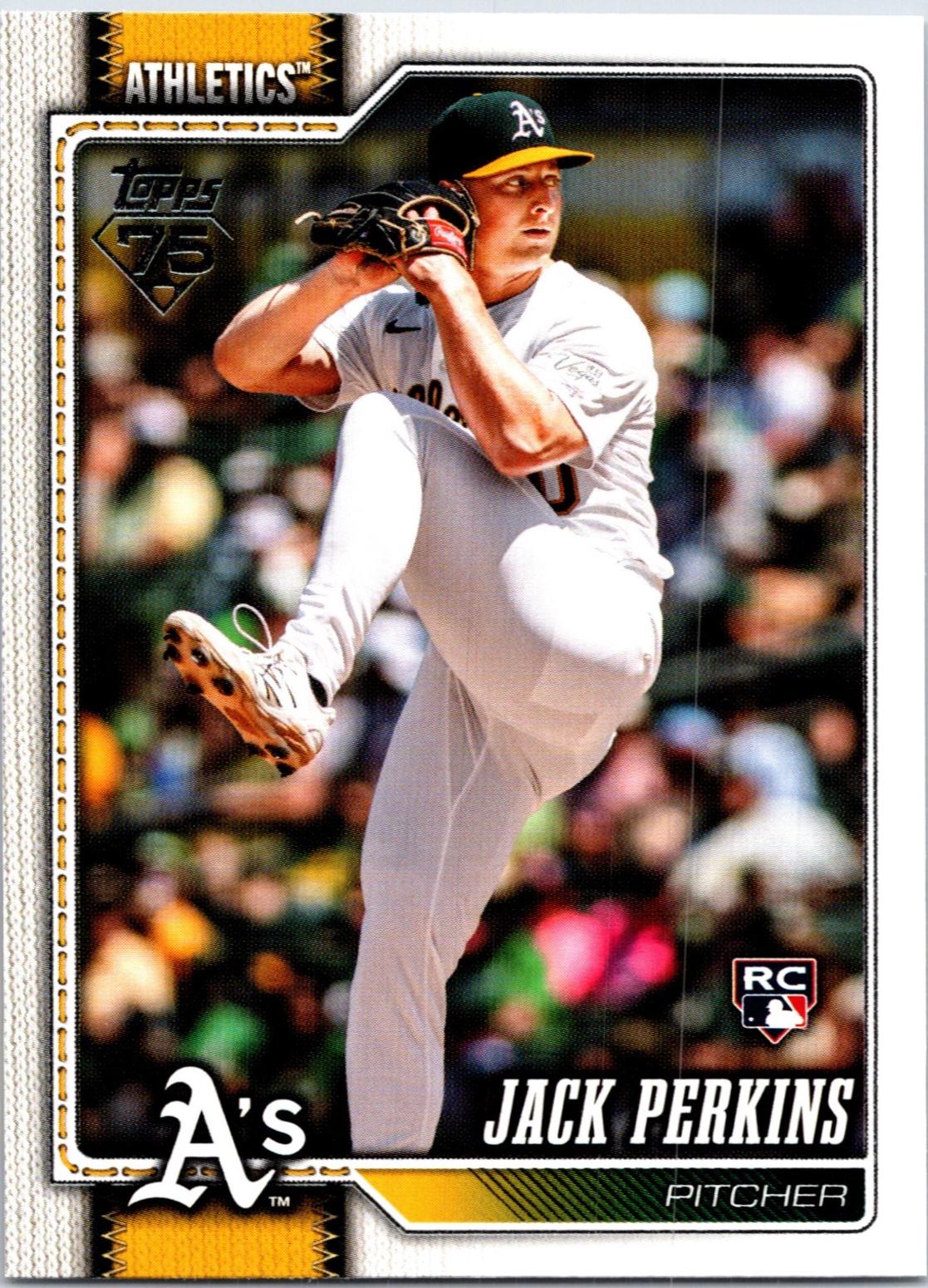 2026 Topps Jack Perkins #206 card