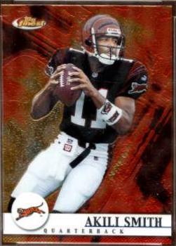 Akili Smith #30 Football Cards 2001 Topps Finest