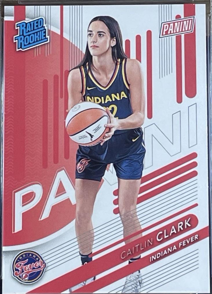 Caitlin Clark #RR1 2024 Panini National Convention Rated Rookie Basketball