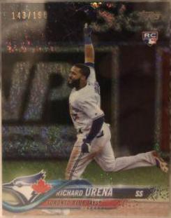 Richard Urena #148 2018 Topps Complete Set Baseball