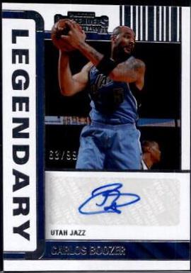Carlos Boozer #LC-CBZ Basketball Cards 2022 Panini Contenders Legendary Autographs
