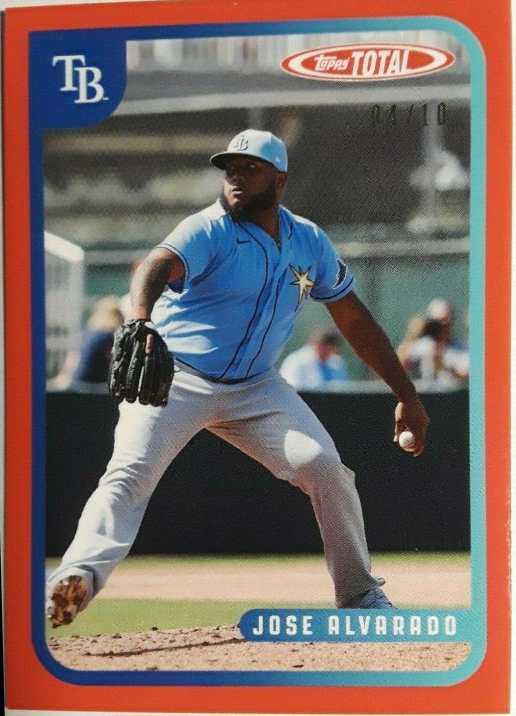 Jose Alvarado #177 2020 Topps Total Baseball