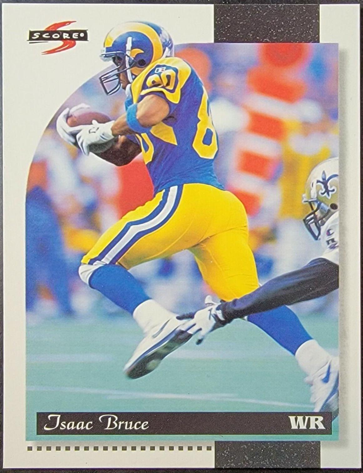 Isaac Bruce #48 1996 Score Football
