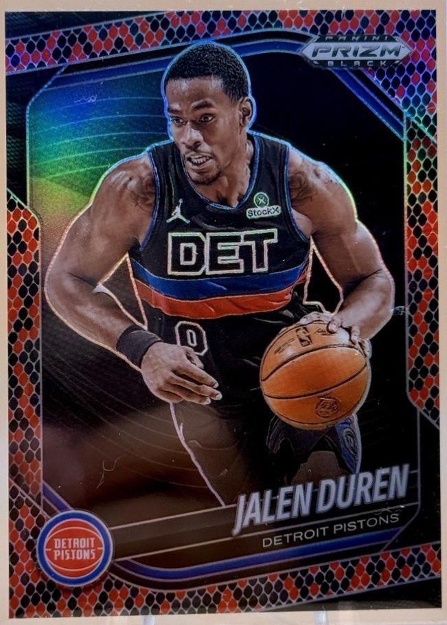 Jalen Duren [Snakeskin] #190 Prices | 2024 Panini Prizm Black