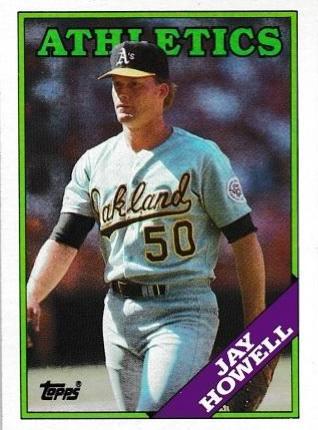 Jay Howell #690 Baseball Cards 1988 Topps