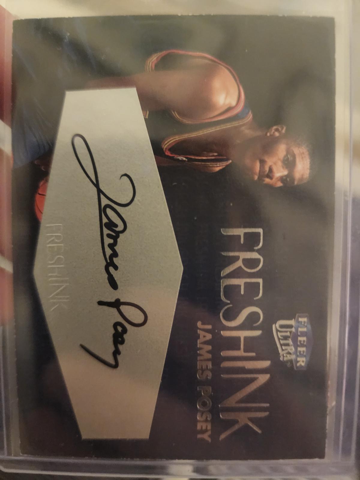 James Posey #NNO Basketball Cards 1999 Ultra Fresh Ink