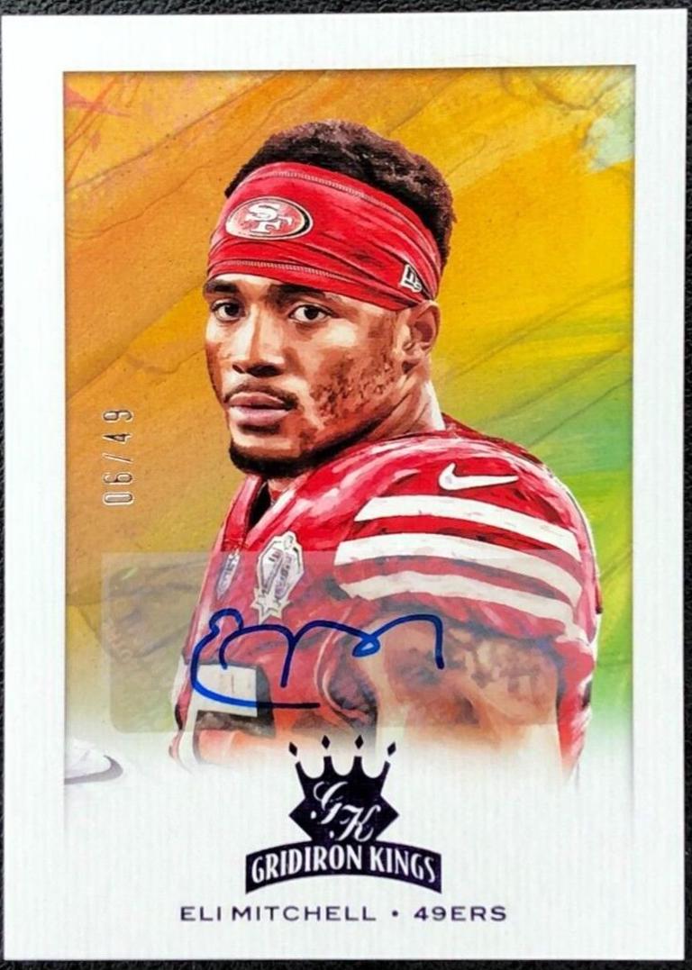 Eli Mitchell [Signature] #GK-17