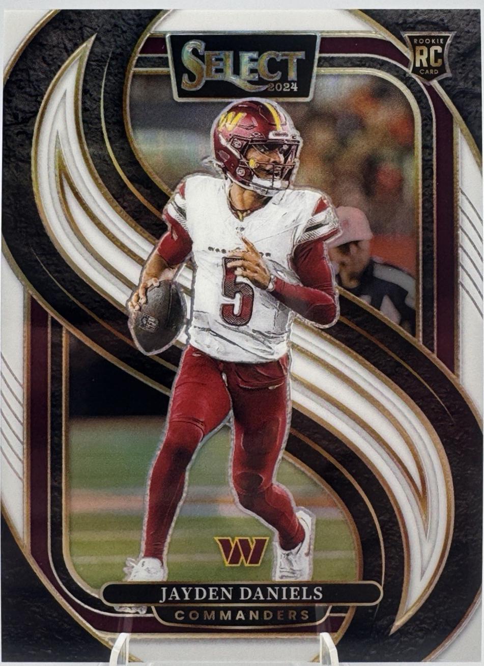 Jayden Daniels [White Prizm] #112 Prices | 2024 Panini Select