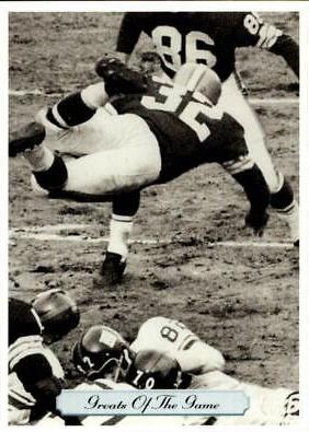 Jim Brown #274 1992 All World Football