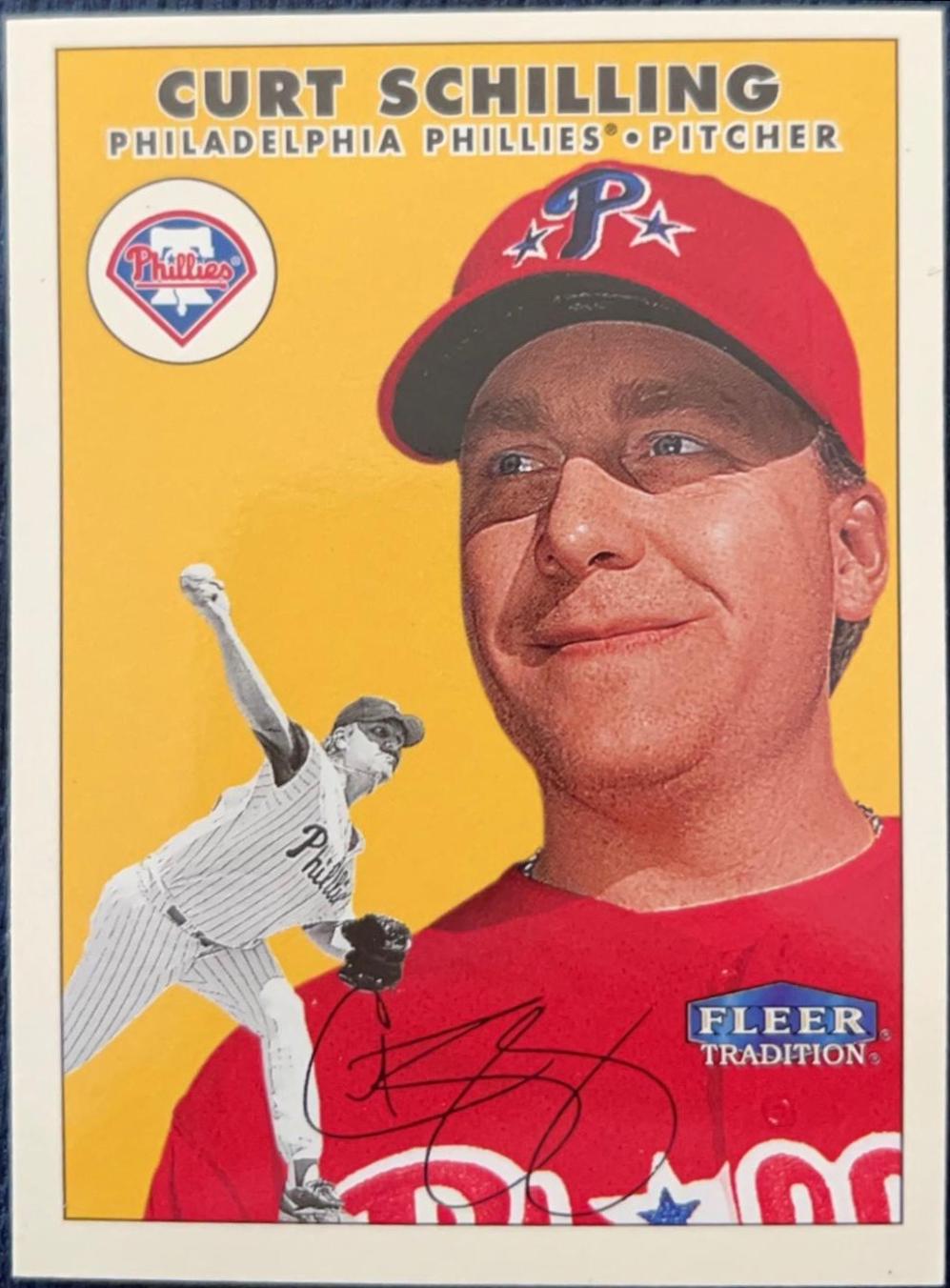 Curt Schilling #6 of 12 Baseball Cards 2000 Fleer Tradition