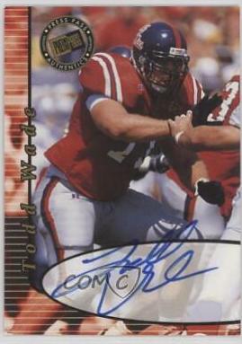 Todd Wade Football Cards 2000 Press Pass Autograph