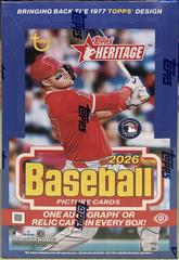Hobby Box Baseball Cards 2026 Topps Heritage Prices