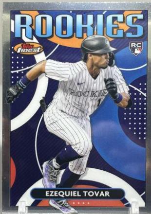Ezequiel Tovar #FRD-10 Baseball Cards 2023 Topps Finest Rookies Design Variation