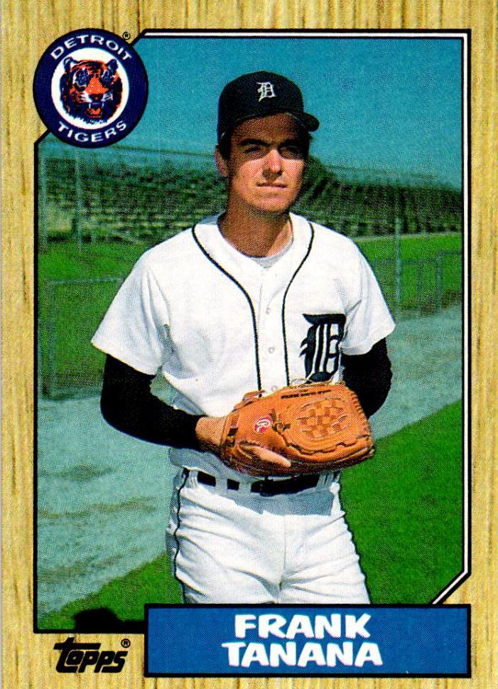 Frank Tanana #726 Baseball Cards 1987 Topps