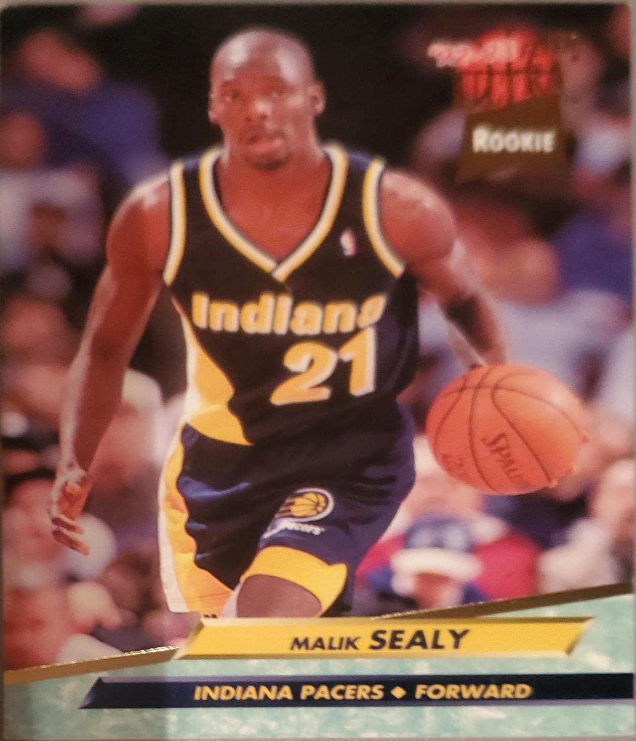 Malik Sealy #277 Basketball Cards 1992 Ultra