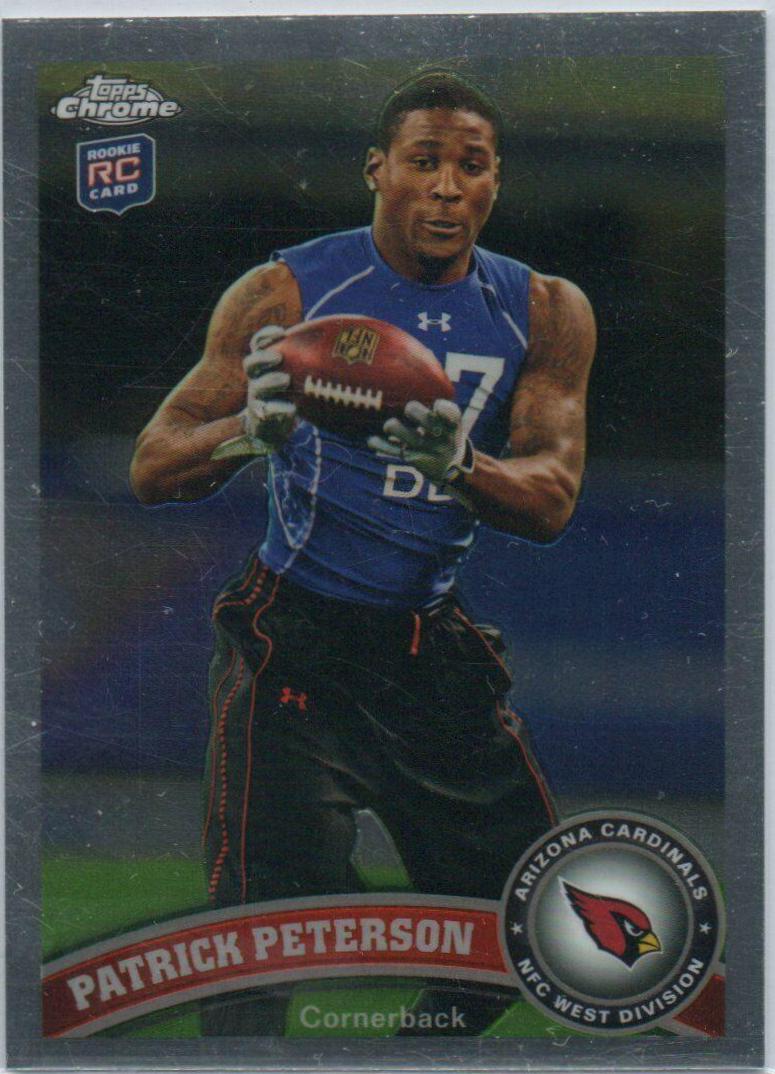 Patrick Peterson #211 Football Cards 2011 Topps Chrome