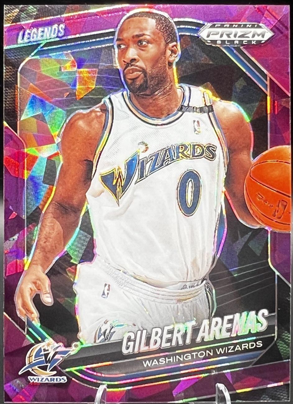 Gilbert Arenas [Purple Ice] #266 Prices | 2024 Panini Prizm Black ...