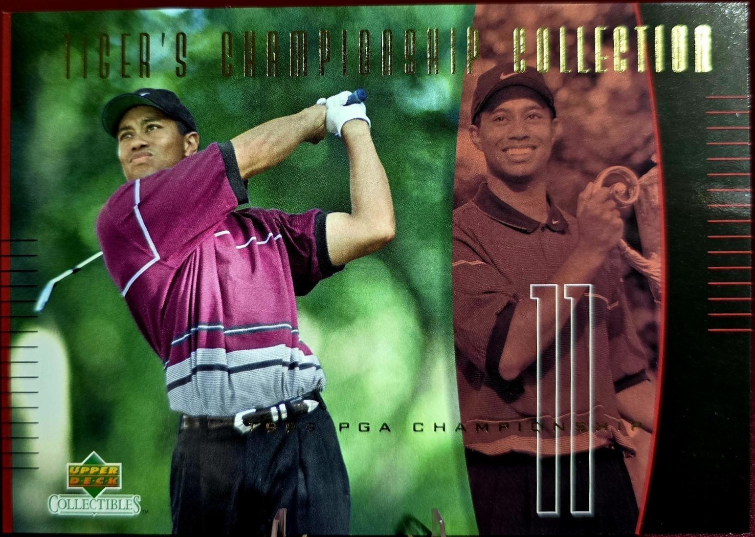 Tiger Woods #TCC11 Golf Cards 2001 Upper Deck Tiger's Championship Collection