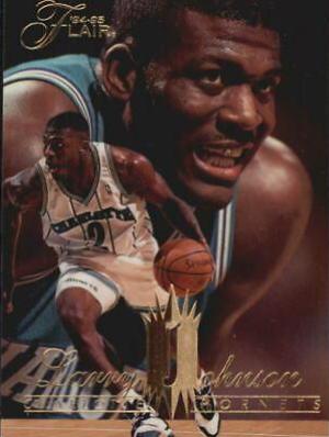 Larry Johnson #17 Basketball Cards 1994 Flair