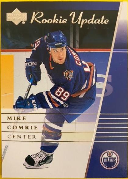 Mike Comrie #41 Hockey Cards 2002 Upper Deck Rookie Update