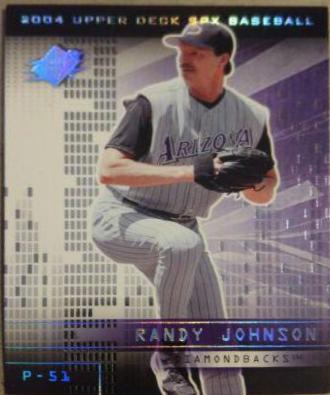 Randy Johnson #15 Baseball Cards 2004 Spx