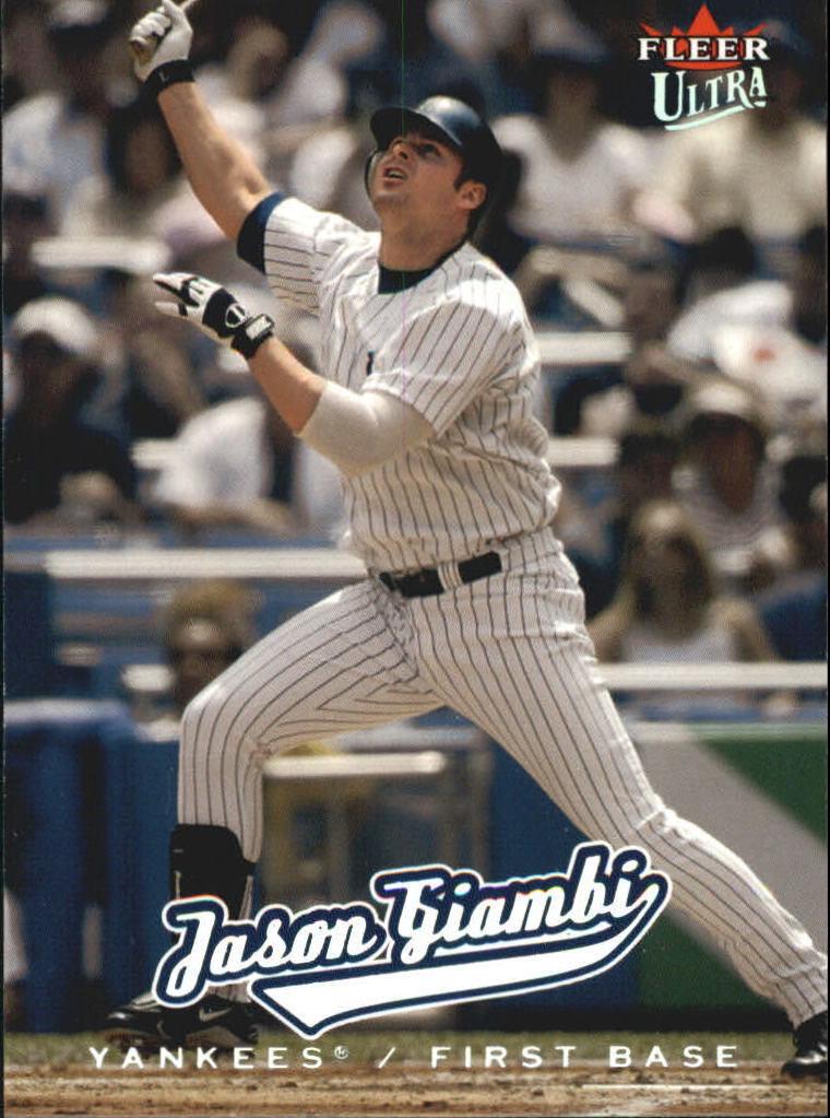 Jason Giambi #18 Baseball Cards 2005 Fleer Ultra